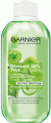Тоник GARNIER Skin Naturals, основной уход, для нормальной и комбинированной кожи, 200 мл