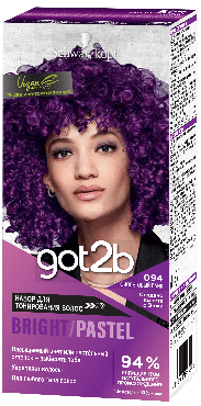 Тонирующая краска для волос got2b Farb Artist 094 Фиолетовый панк.