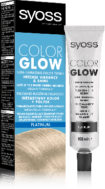 Тонуючий бальзам без аміаку для волосся SYOSS Color Glow Платиновий Блонд 100 мл фото 1