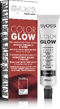 Тонирующий бальзам без амиака для волос SYOSS Color Glow Пылкий Красный 100мл фото 1