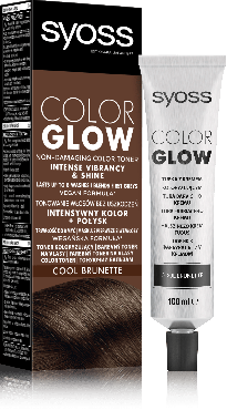 Тонирующий бальзам без амиака для волос SYOSS Color Glow Холодный Каштановый 100мл фото 1