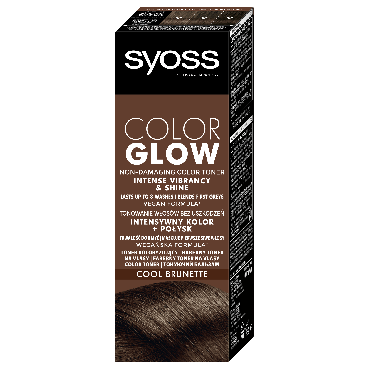 Тонирующий бальзам без амиака для волос SYOSS Color Glow Холодный Каштановый 100мл