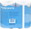 Туалетний папір Ruta Pure White Біла 150 відривів 3 шари 4 рулони фото 1