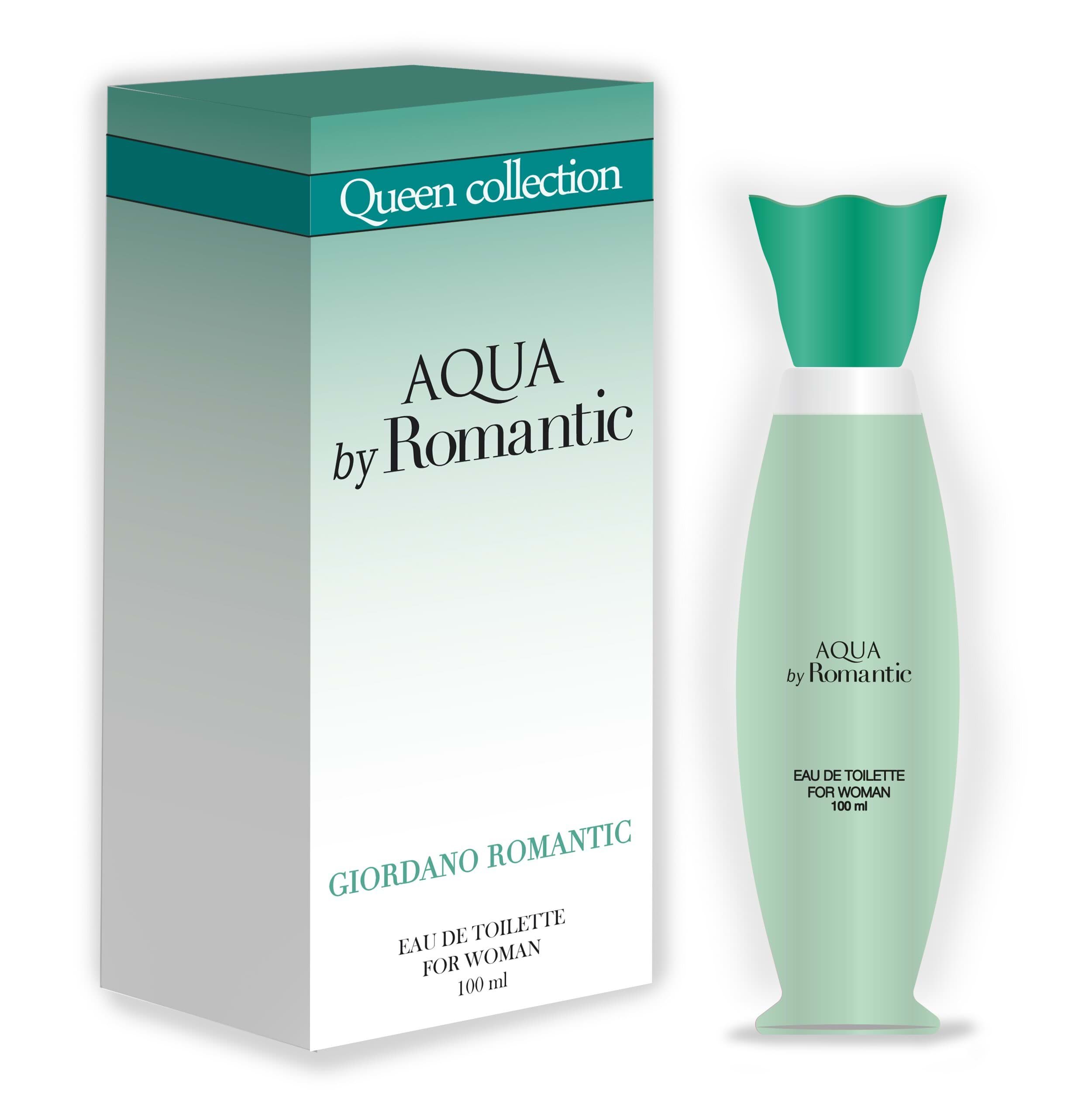 Queen collection Aqua by  Romantic туалетна вода жіноча 100мл