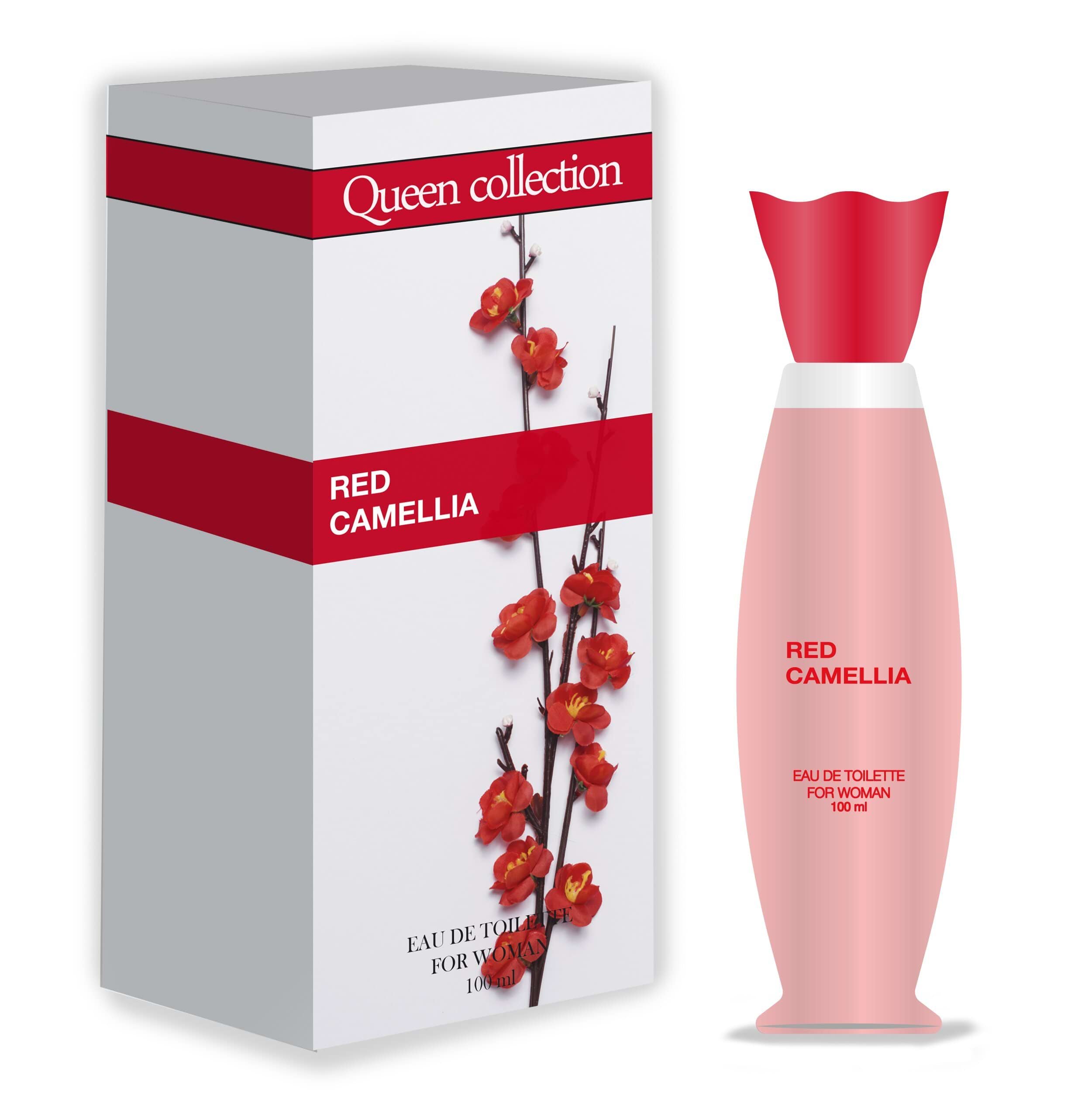 Queen collection Red Camellia  туалетна вода жіноча 100мл