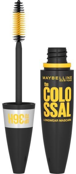 Тушь для ресниц Maybelline Colossal 36h стойкая чёрная, 10 мл