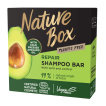 Твердий шампунь Nature Box для відновлення волосся з олією авокадо холодного віджиму 85 г фото 1
