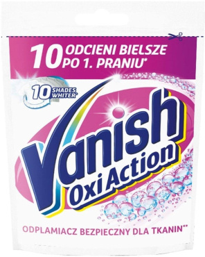 Засіб для видалення плям Vanish Oxi Action Кришталева білизна 30 г