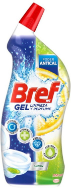Гель для чистки унитаза Bref лимон и лайм 700 мл