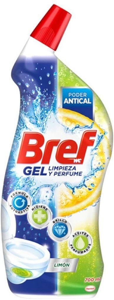 Гель для чистки унитаза Bref лимон и лайм 700 мл - купить по лучшей ...