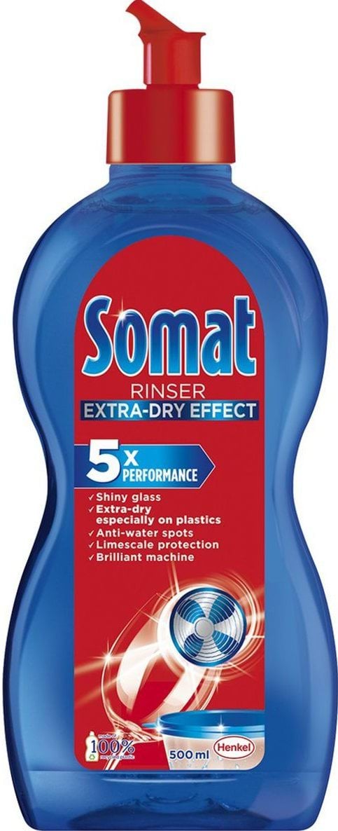 Ополіскувач для посудомийних машин Somat з ефектом швидкого висихання 500 мл