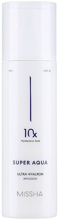 Эмульсия Missha Super Aqua Ultra Hyalron для интенсивного увлажнения с гиалуроновой кислотой 130 мл