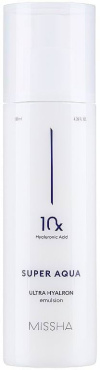 Емульсія Missha Super Aqua Ultra Hyalron для інтенсивного зволоження з гіалуроновою кислотою 130 мл