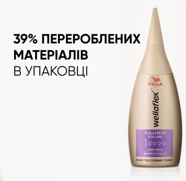 Тоник для волос WELLAFLEX Fullness Volume для дополнительного объема и густоты 1, 100 мл фото 5