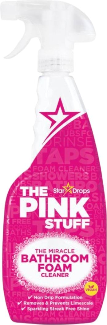 Піна для чищення ванної кімнати The Pink stuff Bathroom Foam Cleaner 750 мл (5060033820117)