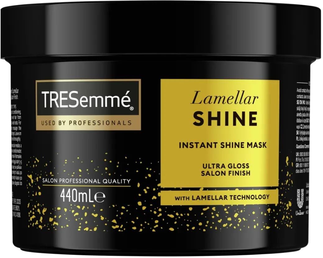 Маска Tresemme Lamellar Shine для мгновенного блеска волос 440 мл