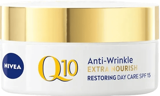 Крем денний Nivea Q10 SPF 15 відновлюючий проти зморшок 50 мл