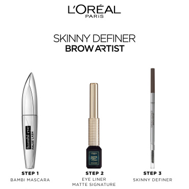 Ультратонкий карандаш для брів L’Oréal Paris Brow Artist Le Skinny, відтінок 104, світло-коричневий 1.2 г фото 11