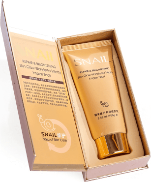 Пінка для вмивання BIOAQUA SNAIL Repair & Brightening з муцином равлика 100 г фото 2