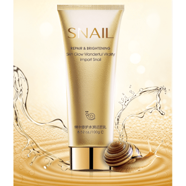 Пінка для вмивання BIOAQUA SNAIL Repair & Brightening з муцином равлика 100 г фото 3