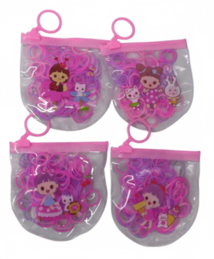 Набір резинок для плетіння дитячі Violetta (CH-SPR-25-47) 100 шт.