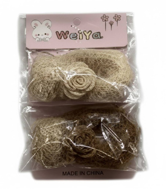 Резинка для волосся з прикрасою Violetta (CH-SPR-25-561) 1 шт.