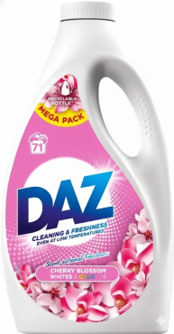 Гель для стирки Daz для белого и цветного белья с ароматом вишни 2.343 л 71 стирка