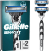 Станок для гоління чоловічий (бритва) Gillette Mach3 з 2 змінними картриджами, 1 шт