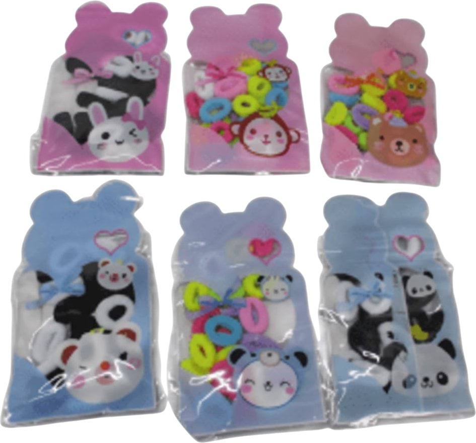 Набір резинок Violetta для волосся (CH-SPR-25-46) 24 шт (колір в асортименті)