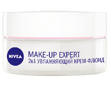 Крем-флюид Nivea 50 мл MAKE UP EXPERT для лица 2в1 под макияж для сухой и чувствительной кожи фото 1