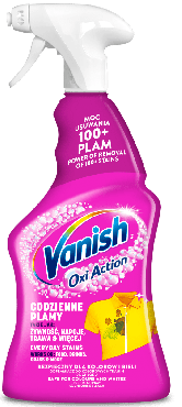 Засіб для видалення плям Vanish oxi action спрей рожевий 500 мл