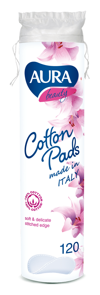 Ватні диски AURA Beauty 120 шт