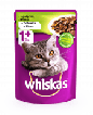 Вологий корм для котів Whiskas з ягням в желе 100 г