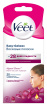 Восковые полоски Veet Easy-Gelwax для чувствительных участков тела (лицо) бархатная роза и эфирные масла 20 шт фото 5