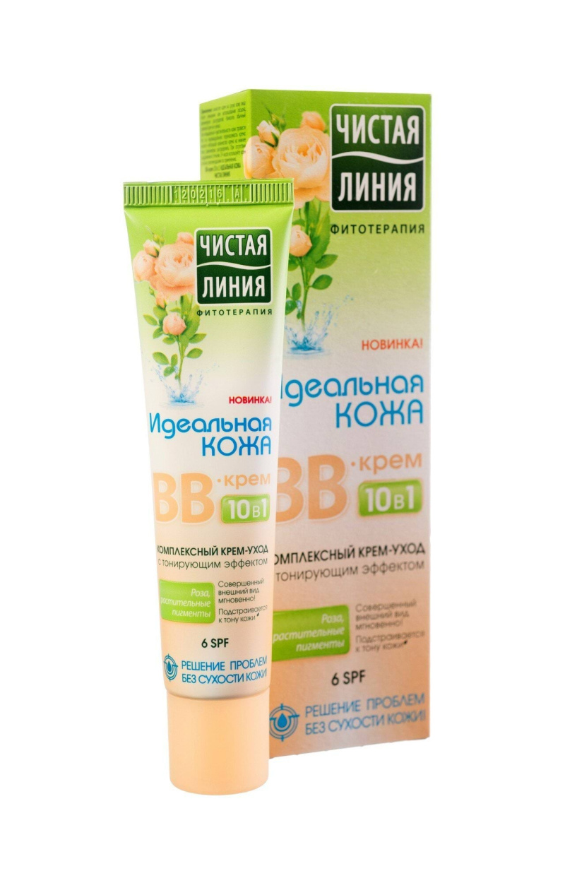 ВВ крем 10в1 ИДЕАЛЬНАЯ шкіра ЧИСТА ЛІНІЯ - купити за найкращою ціною в ...