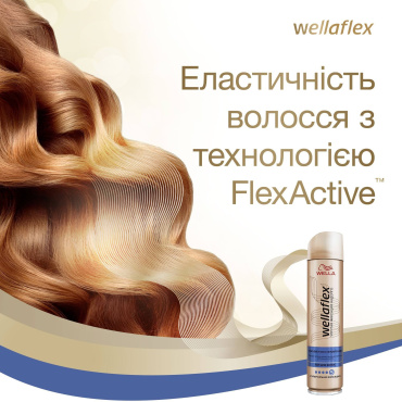 Лак для волос WELLAFLEX объем и восстановление, суперсильная фиксация, 250 мл фото 3