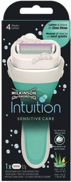 Станок Wilkinson Sword Intuition Sensitive с 1 сменным картриджем