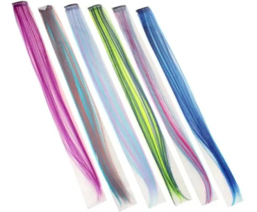 Прядь цветная Violetta (CH-SPR-25-461) 1 шт (цвет в ассортименте)