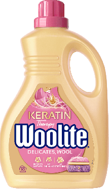 Засіб для прання Woolite для вовни та делікатних тканин з Кератином 1.8 л