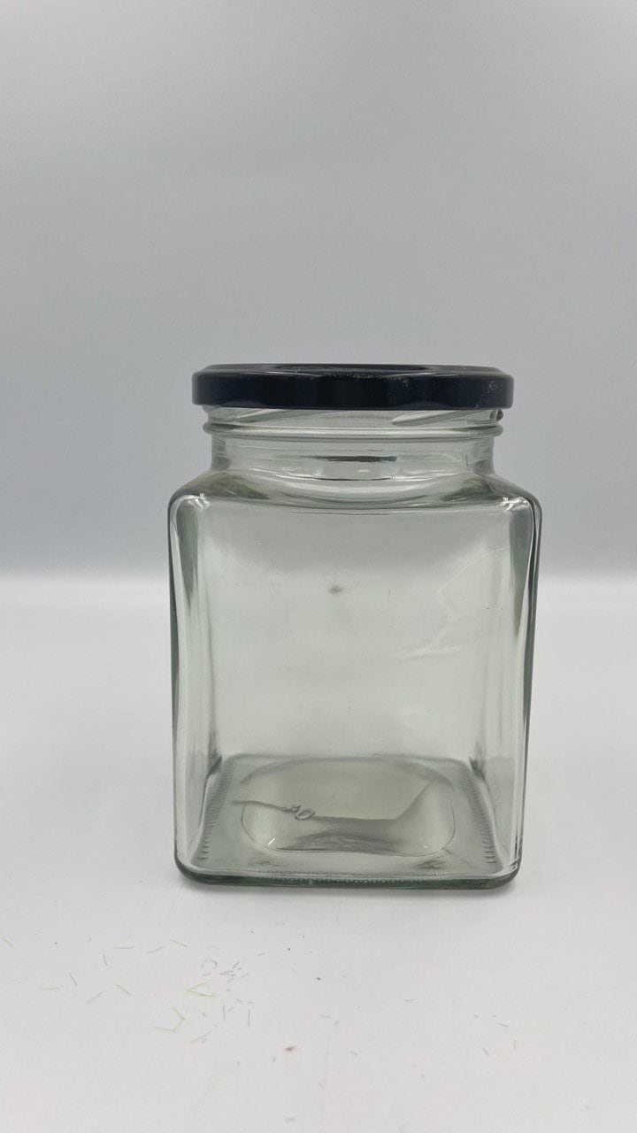 Скляна ємність із металевою кришкою 730 мл