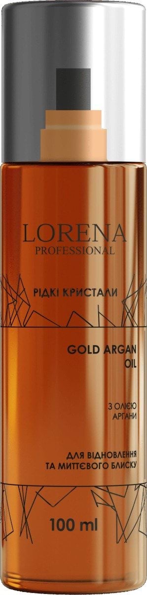 Жидкие кристаллы LORENA Professional Gold Argan Oil 100 мл