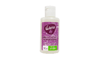 Жидкость для снятия лака Violetta с маслом тысячелистника, 50 мл