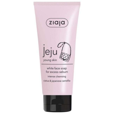 Ziaja мыло для умывания для лица JEJU young skin, 75мл