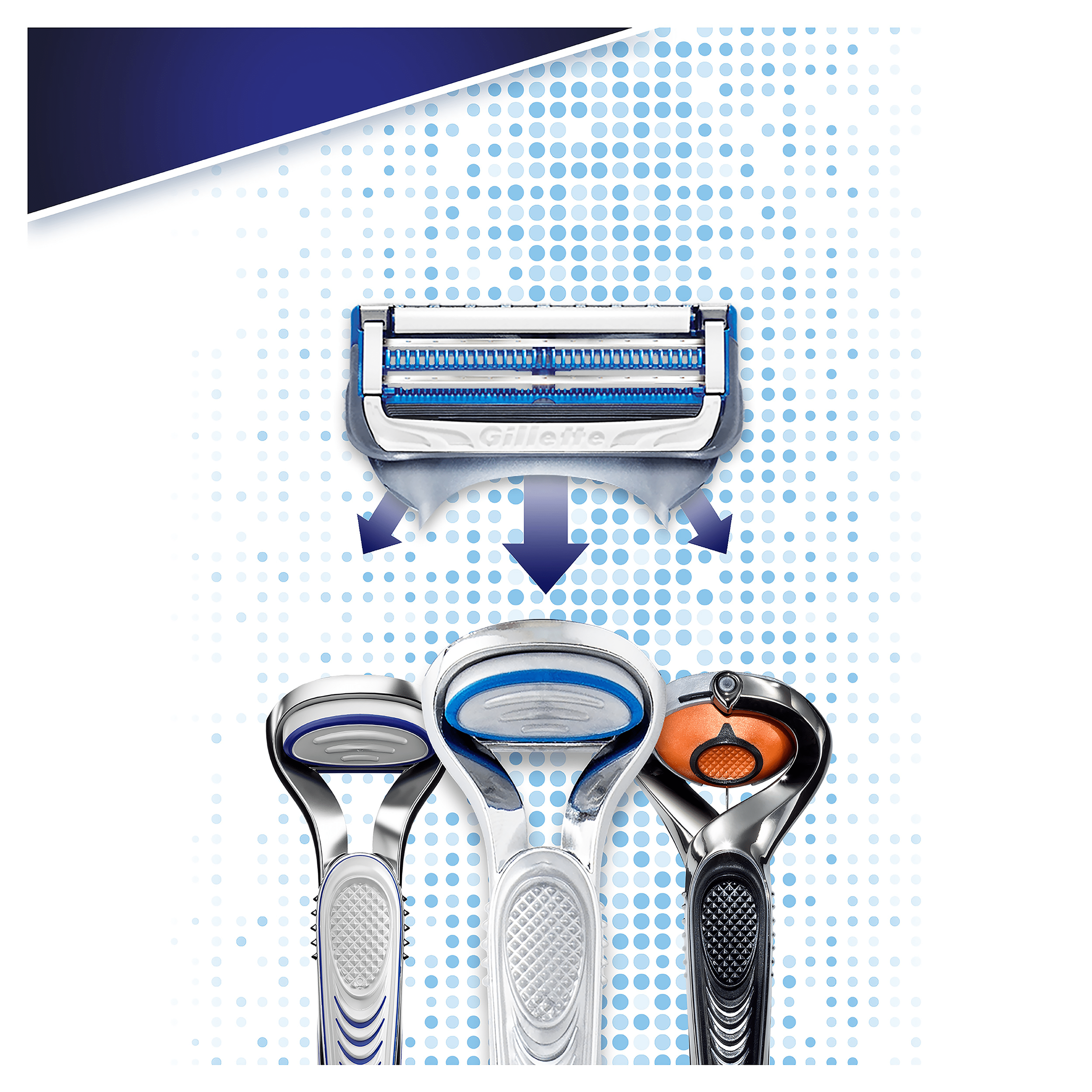Сменные касеты для бритья Gillette Skinguard Sensitive 2 шт