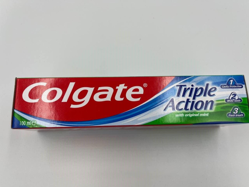 Зубная паста Colgate Triple Action, 100 мл - купить по лучшей цене в ...