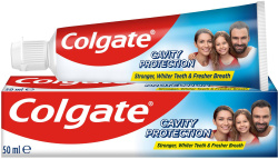 Зубная паста Colgate Защита от кариеса, 50 мл
