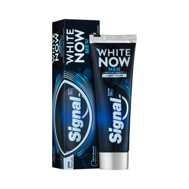 Зубна паста Signal миттєва білизна для чоловіків супер чистота,75 мл фото 1