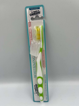 Зубна щітка Pasta del Capitano Whitening середня, 1 шт фото 1