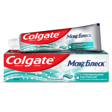 Зубная паста Colgate МаксБлеск отбеливающая 100 мл фото 1