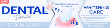 Зубная паста Dental Dream Special Care Whitening Care, 75 мл